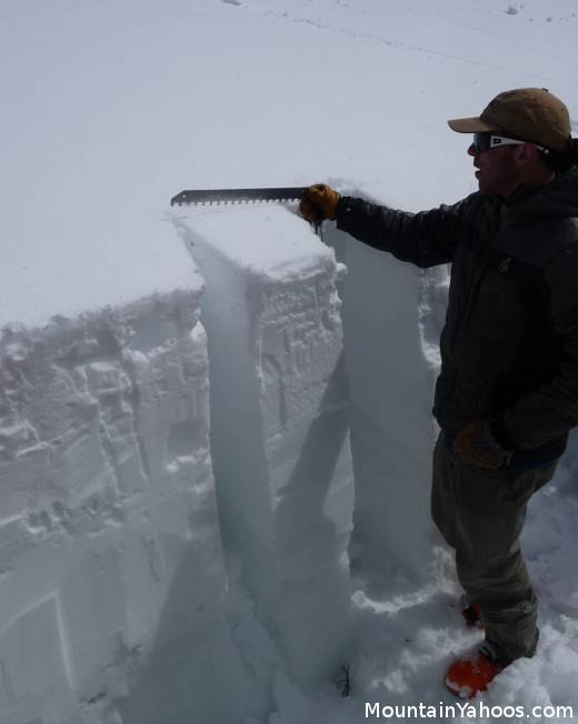 Avalanche training course