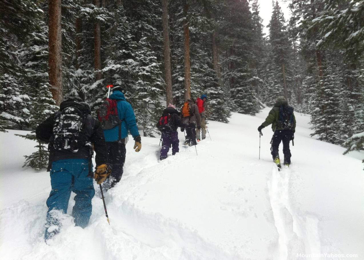 Avalanche training course