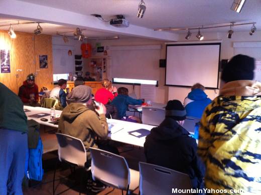 Avalanche training course