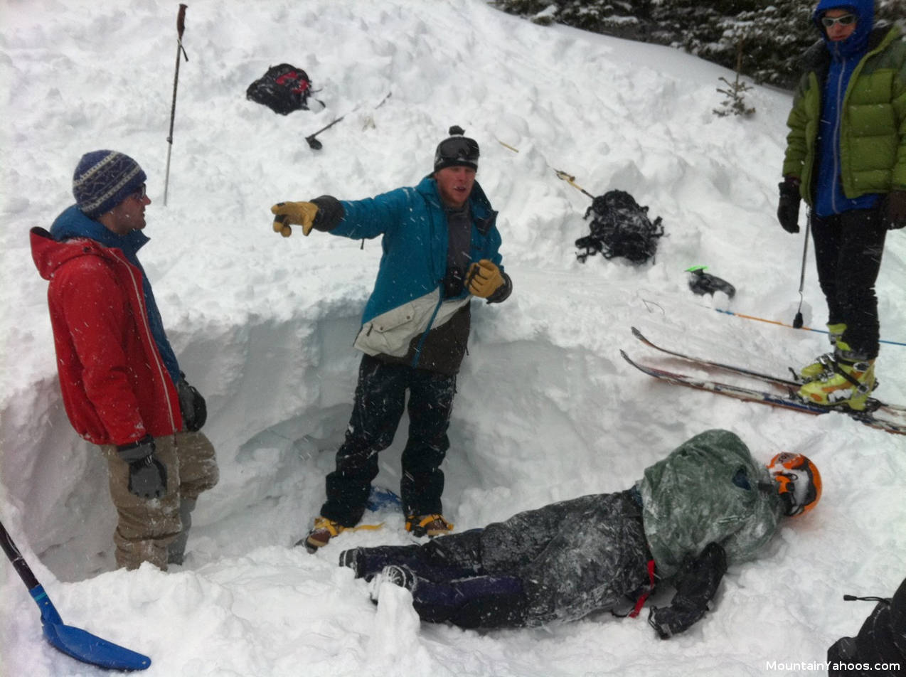 Avalanche training course