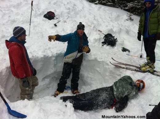 Avalanche training course