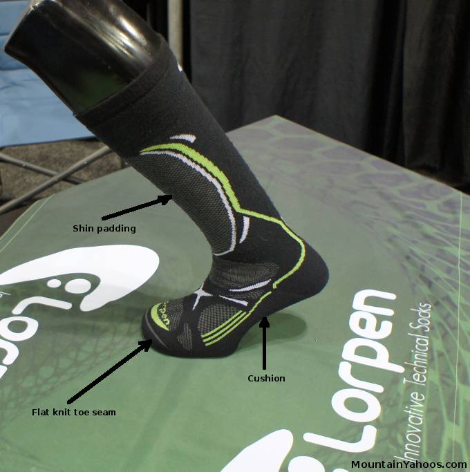 Lorpen midweight ski sock