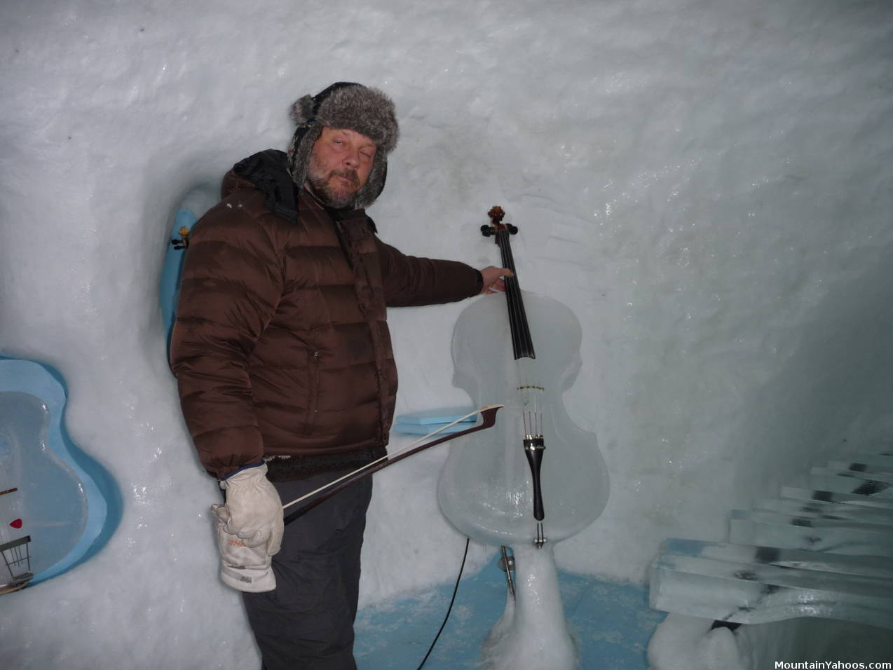 Ice Instrument: Cello