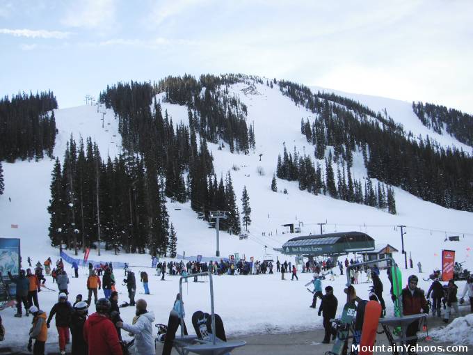 Base of Arapahoe Basin CO