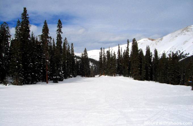 Beginner ski run