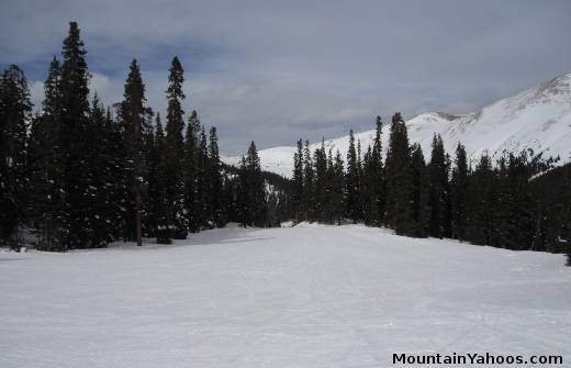 Beginner ski run