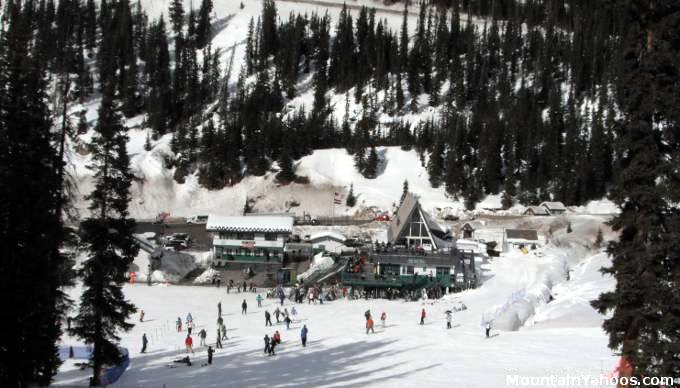 View of the base of Arapahoe Basin CO