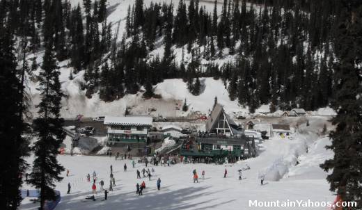 View of the base of Arapahoe Basin CO