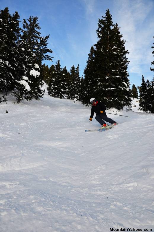 North Rustler, black diamond ski run