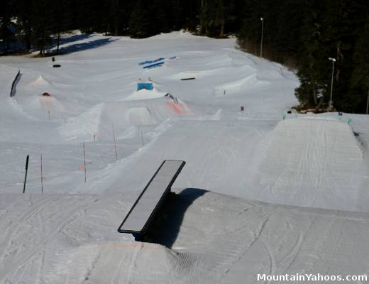 Alyeska AK: Terrain park Refinery