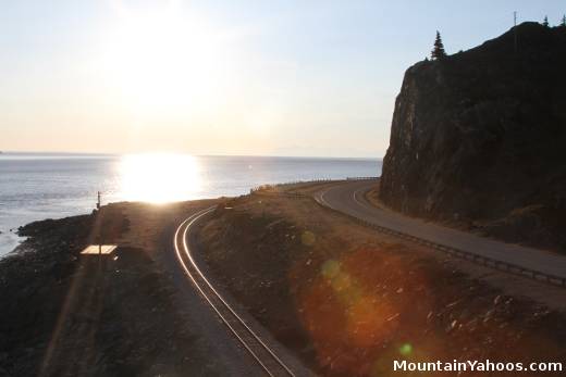 The drive to Alyeska