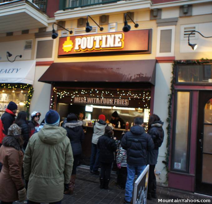 Blue Mountain Village: Poutine