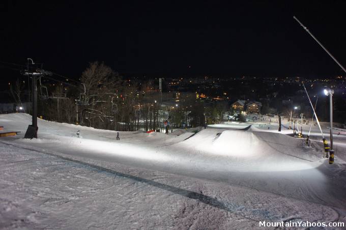 Blue Mountain Ontario Canada: Terrain park