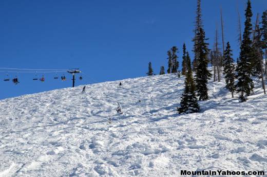 Giant Steps, black diamond ski run