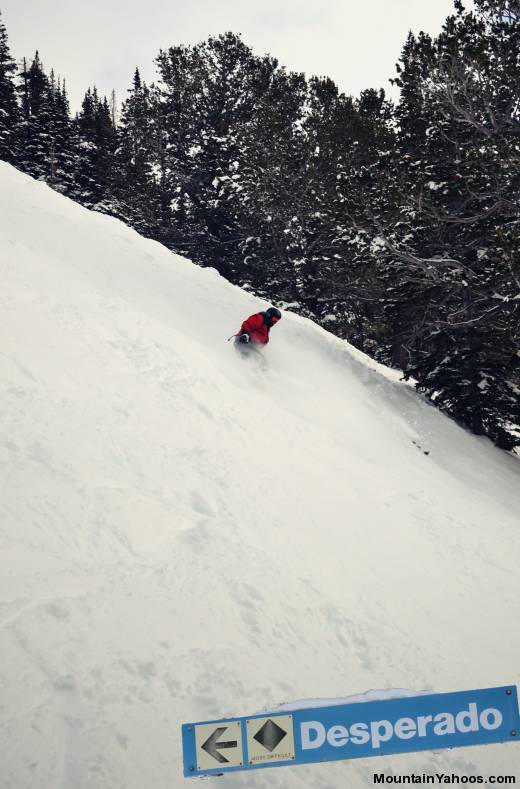 Desperado, black diamond ski run