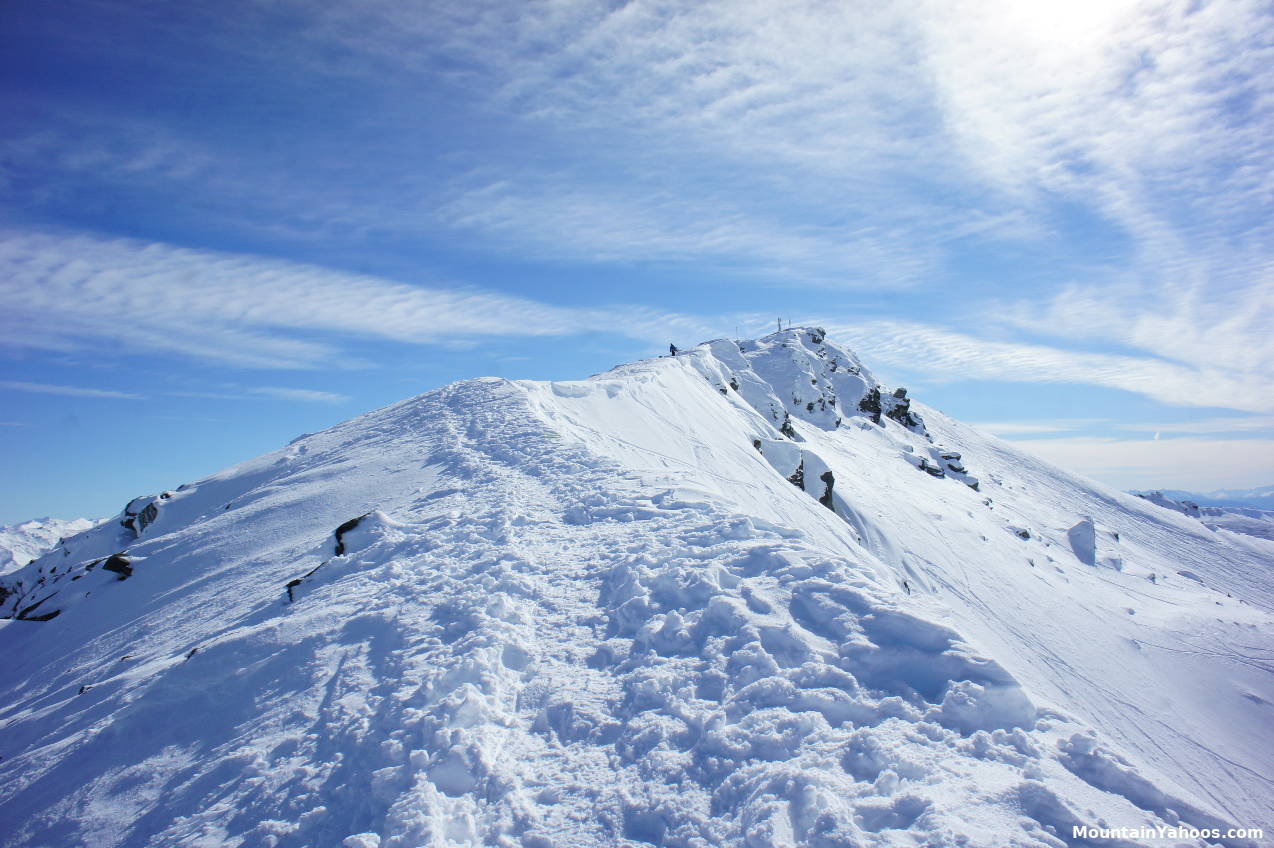 Part two of the hike to the peak of Cardrona