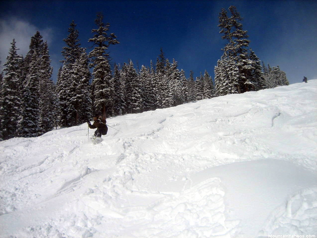 Drain Pipe mogul run at Copper Mountain