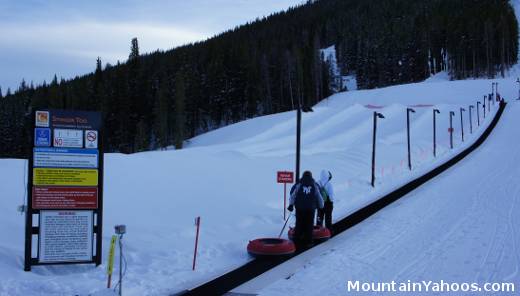 Copper Mountain tubing hill lift