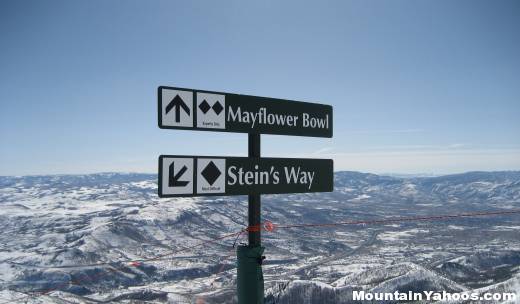 Mayflower Bowl sign