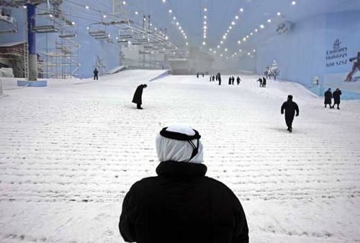 Interior view of Ski Dubai