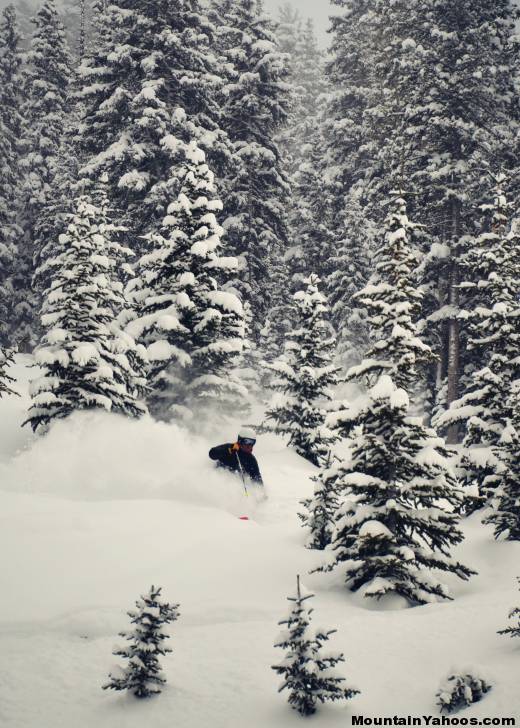 Vertigo, black diamond ski run