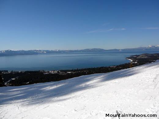 Beginner ski run