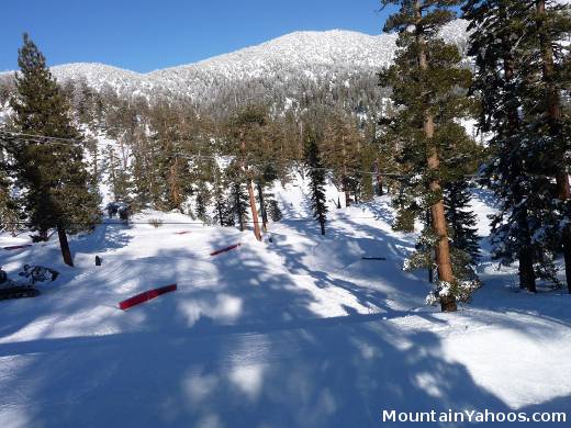 Heavenly Mountain: Terrain park rails