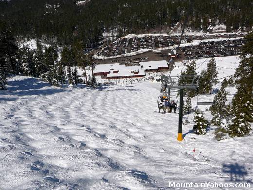 Heavenly moguls run