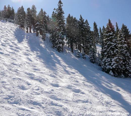 Heavenly moguls run