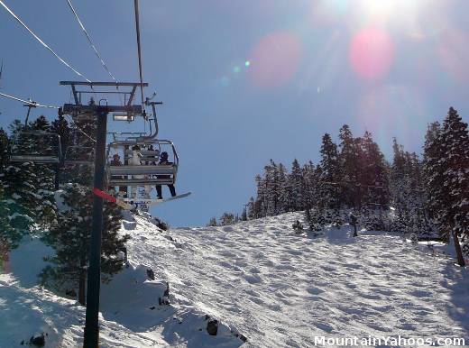 Heavenly moguls run