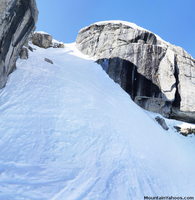 Inside the Couloir