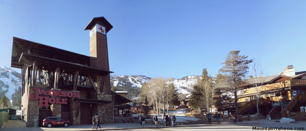 Tram base at Jackson Hole Wyoming