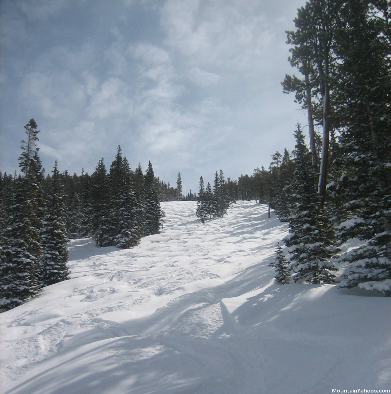 Mine Shaft mogul run at Keystone