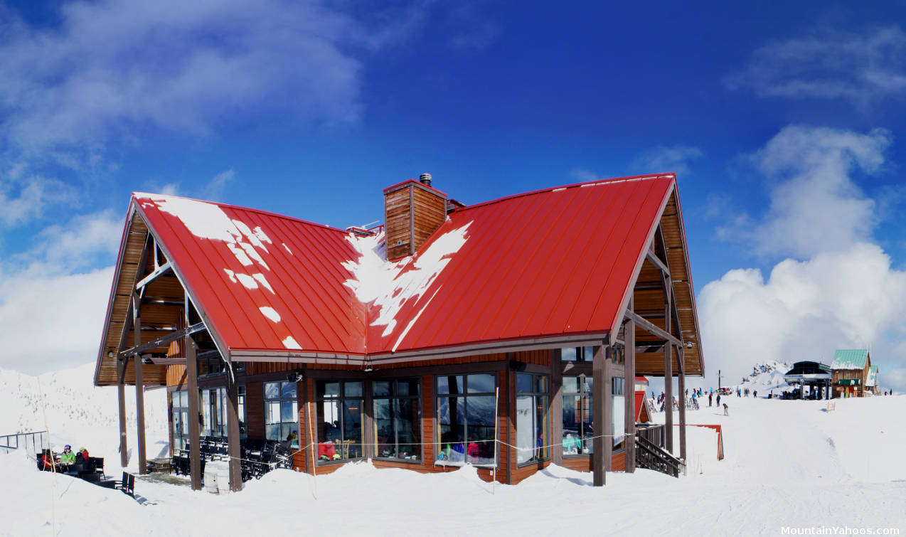 Eagle's Eye Restaurant at the peak of the gondola