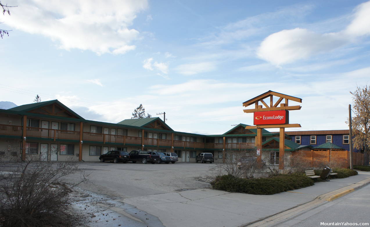 Econolodge in Golden British Colombia