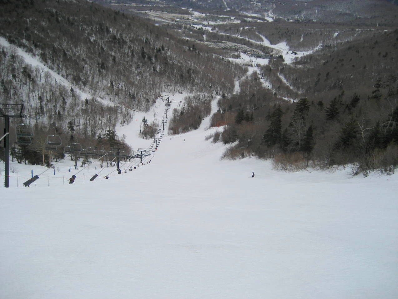 Expert ski runs