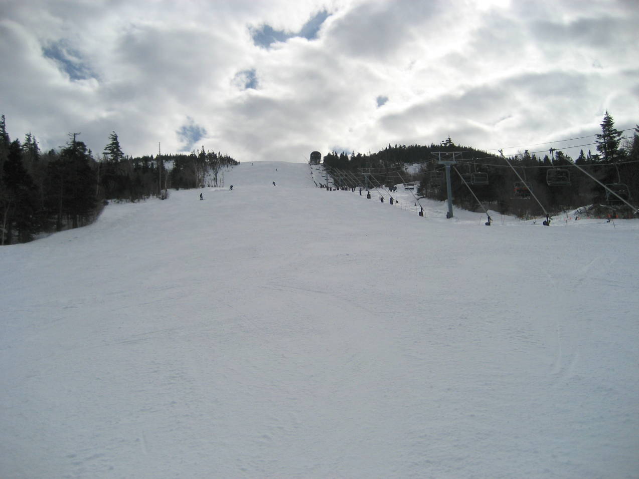 Expert ski runs