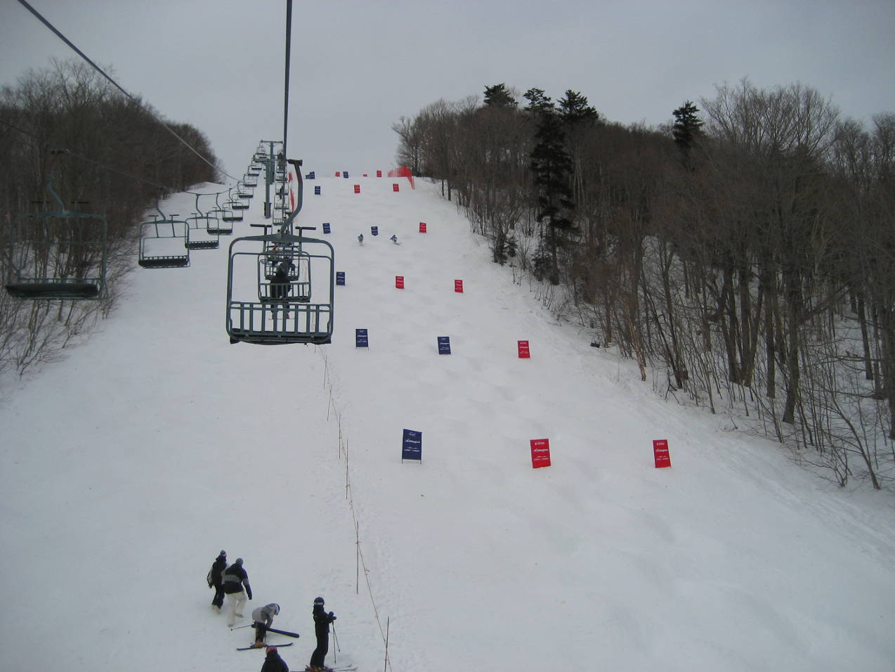 Mogul Skiing at Ovation