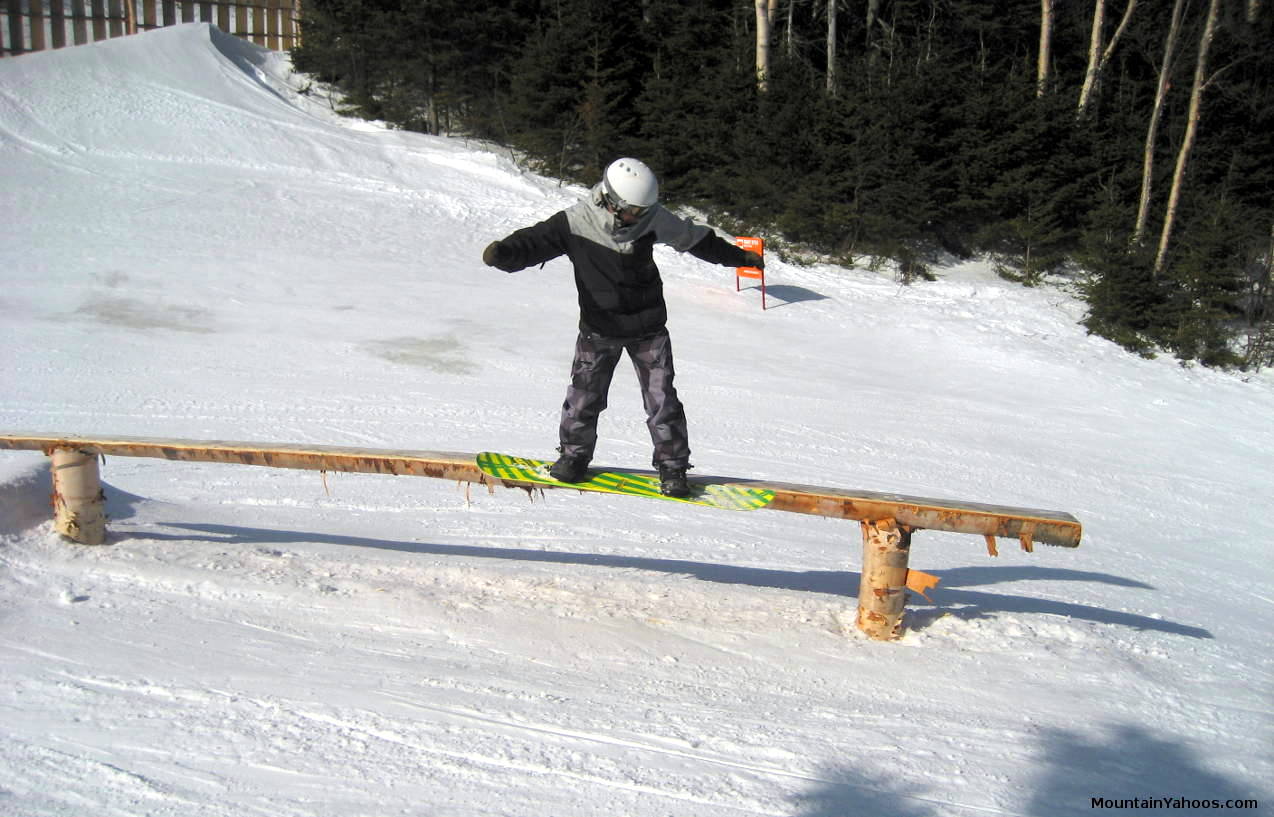 Killington Terrain Park Rail Rider