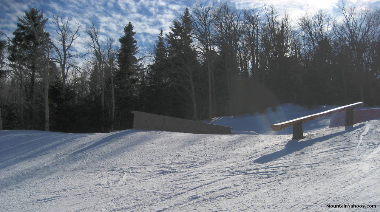 Killington Terrain Park Rails