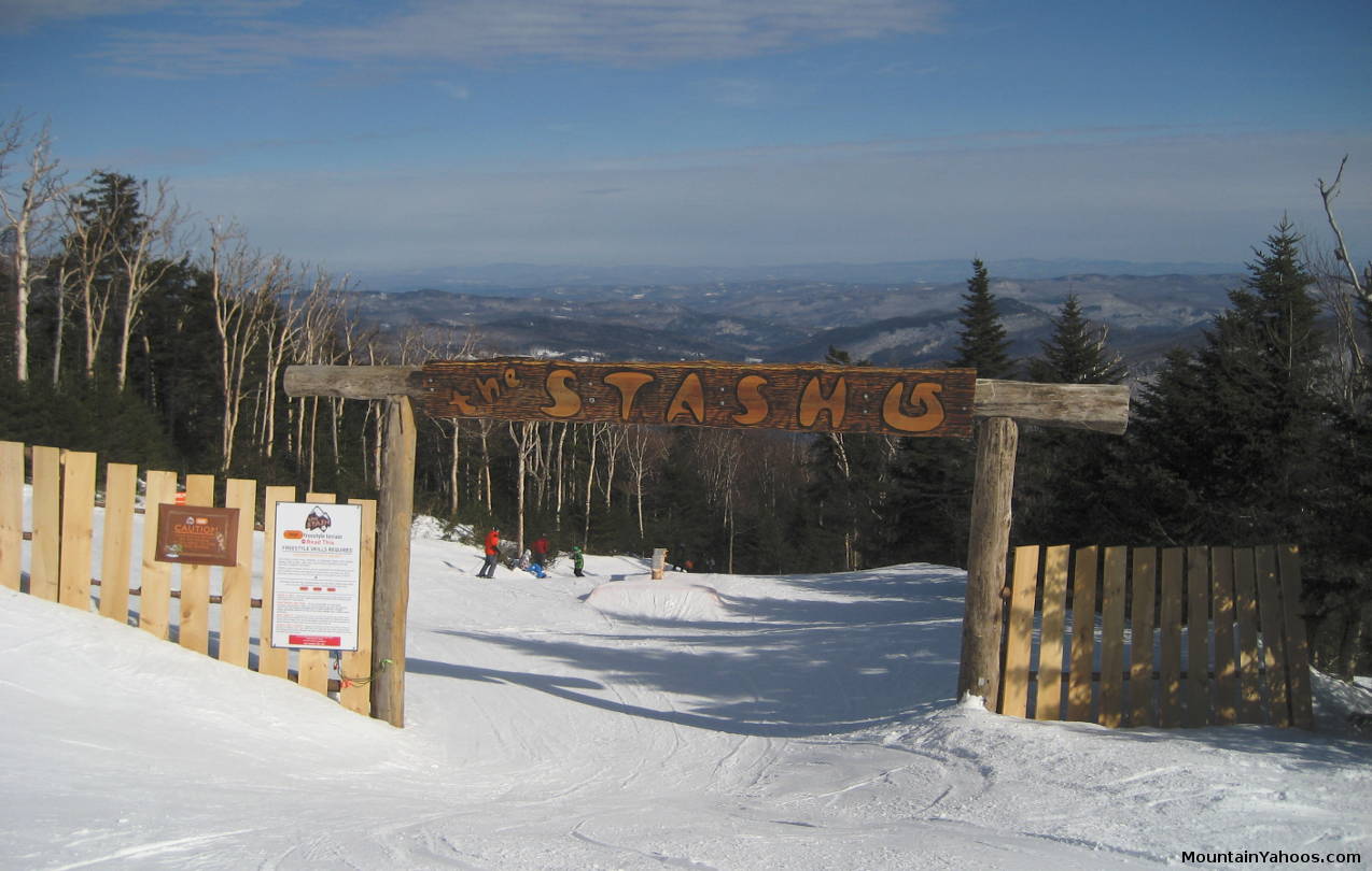 Killington Terrain Park Entrance