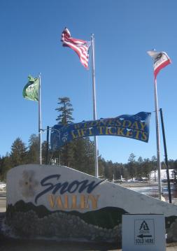 Snow Valley entrance