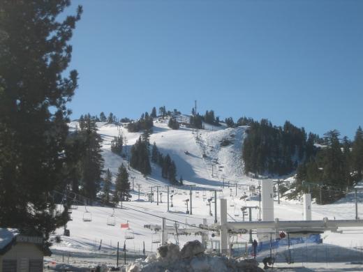 Snow Valley - View of Mountain