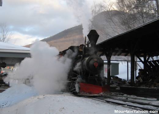 Loon Mountain Steam Train