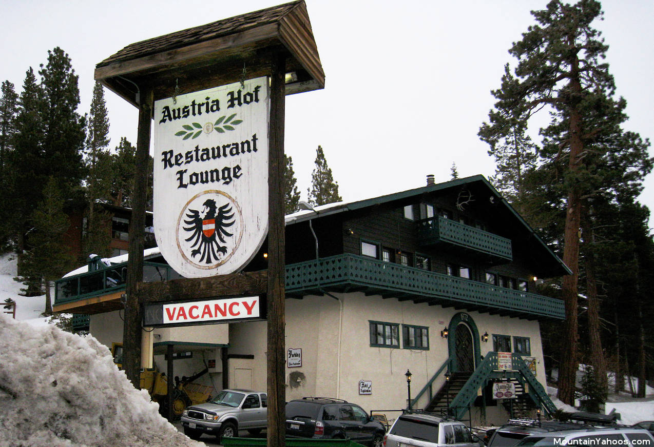 Apres Ski at Austria Hof Mammoth Mountain