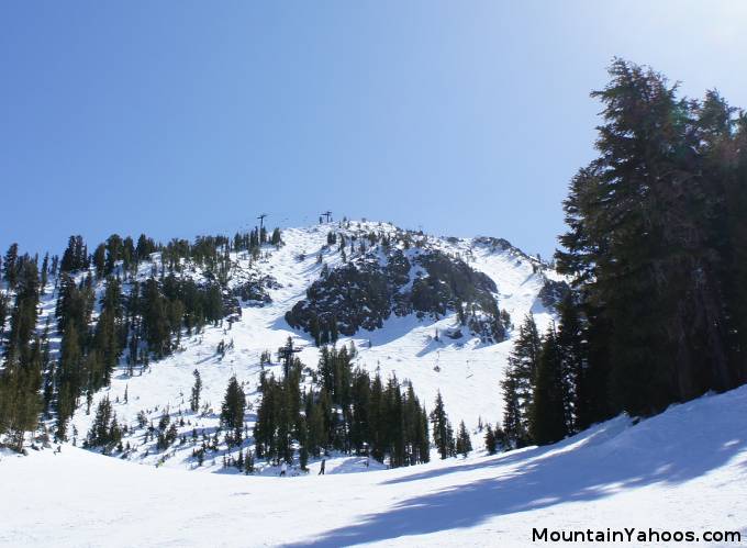 Avalanche Chutes at Mammoth Mountain