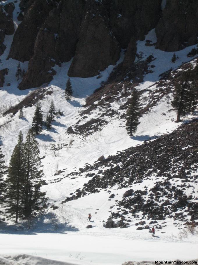 Hole In The Wall at Mammoth - End of the trail