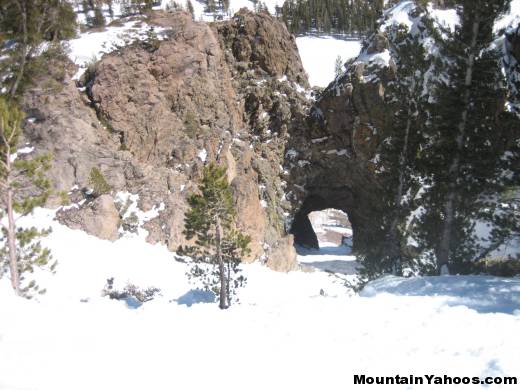 Hole In The Wall at Mammoth Mountain