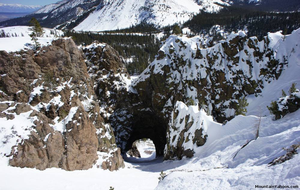 Hole In The Wall at Mammoth Mountain