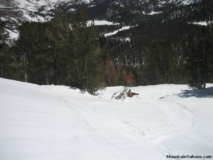 Trail to Hole In The Wall at Mammoth